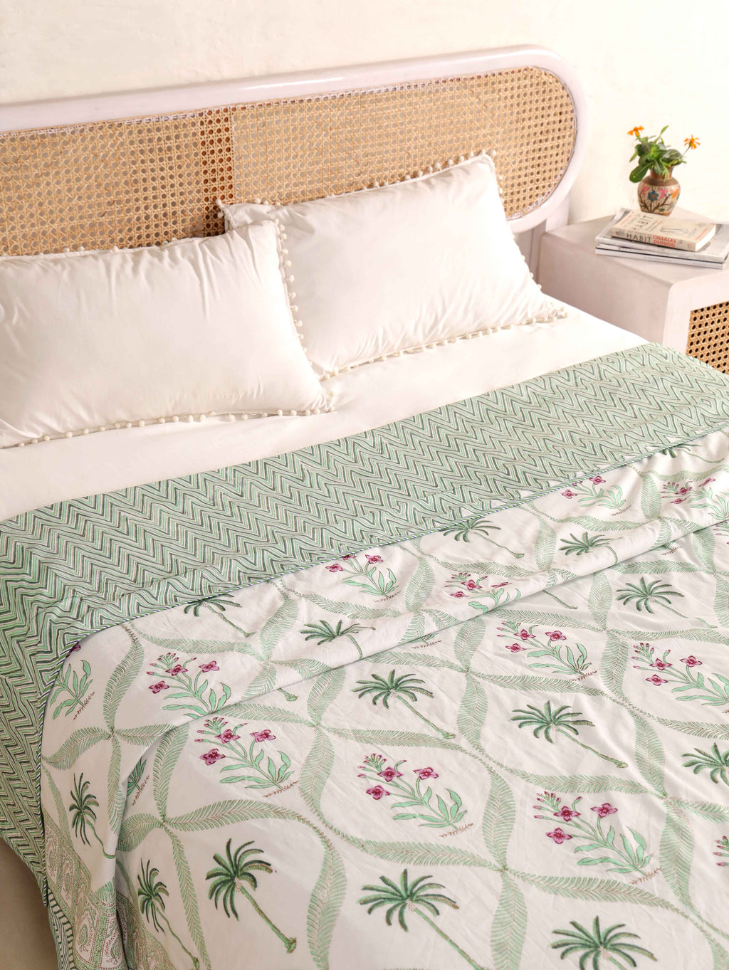 Premium Cotton Hand Block Print Reversible Dohar