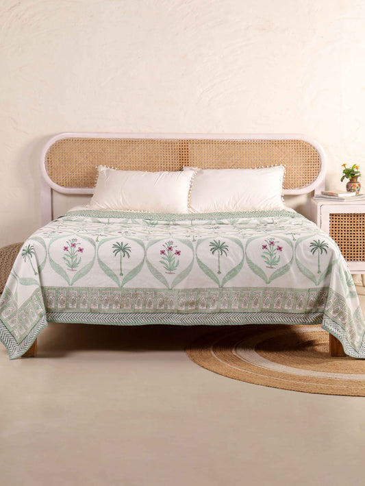 Premium Cotton Hand Block Print Reversible Dohar