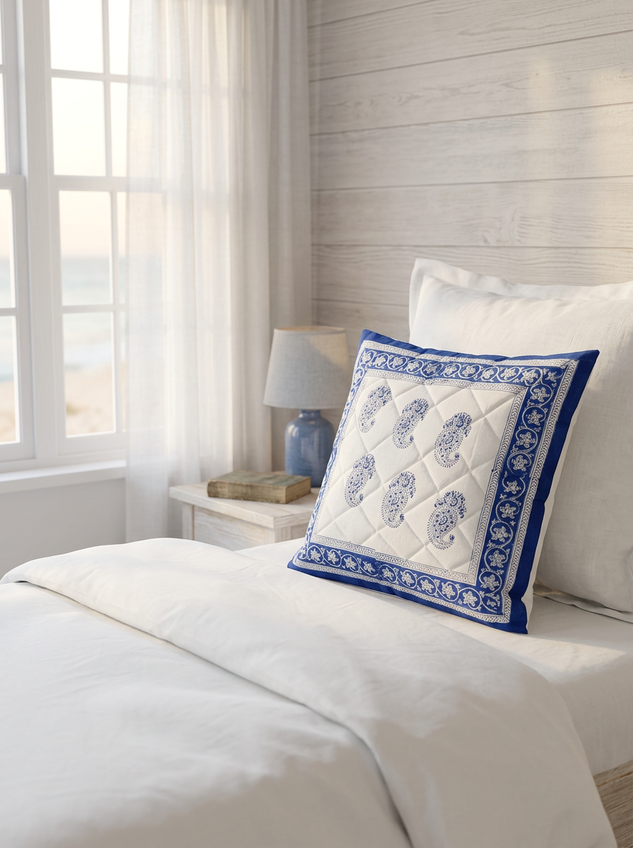 Quilted Cushion Cover - Set Of 2
