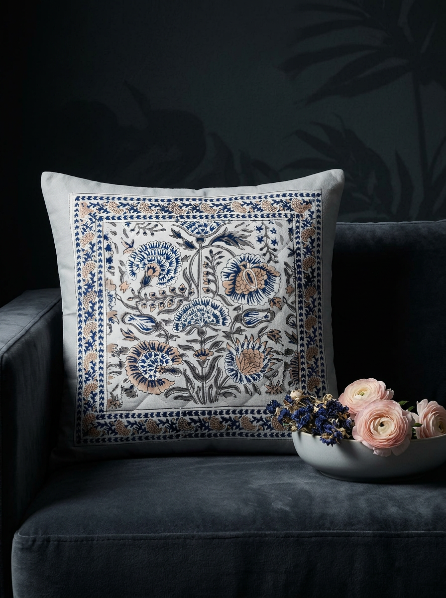 Quilted Cushion Cover - Set Of 2