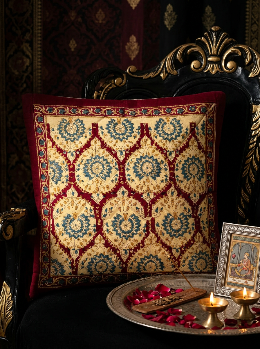 Quilted Cushion Cover - Set Of 2