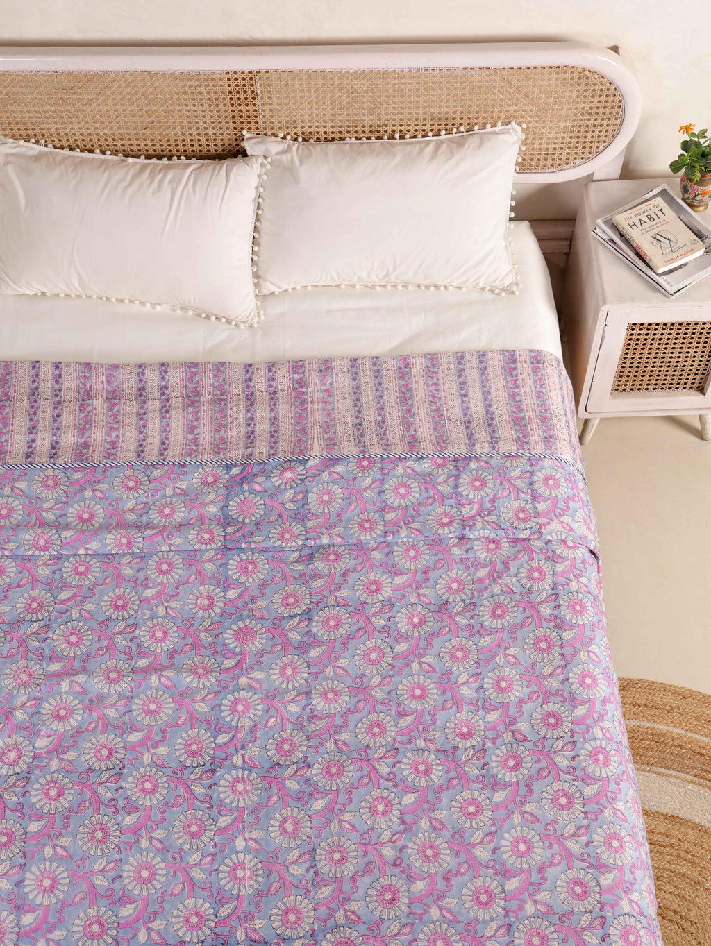 Premium Cotton Hand Block Print Reversible Dohar