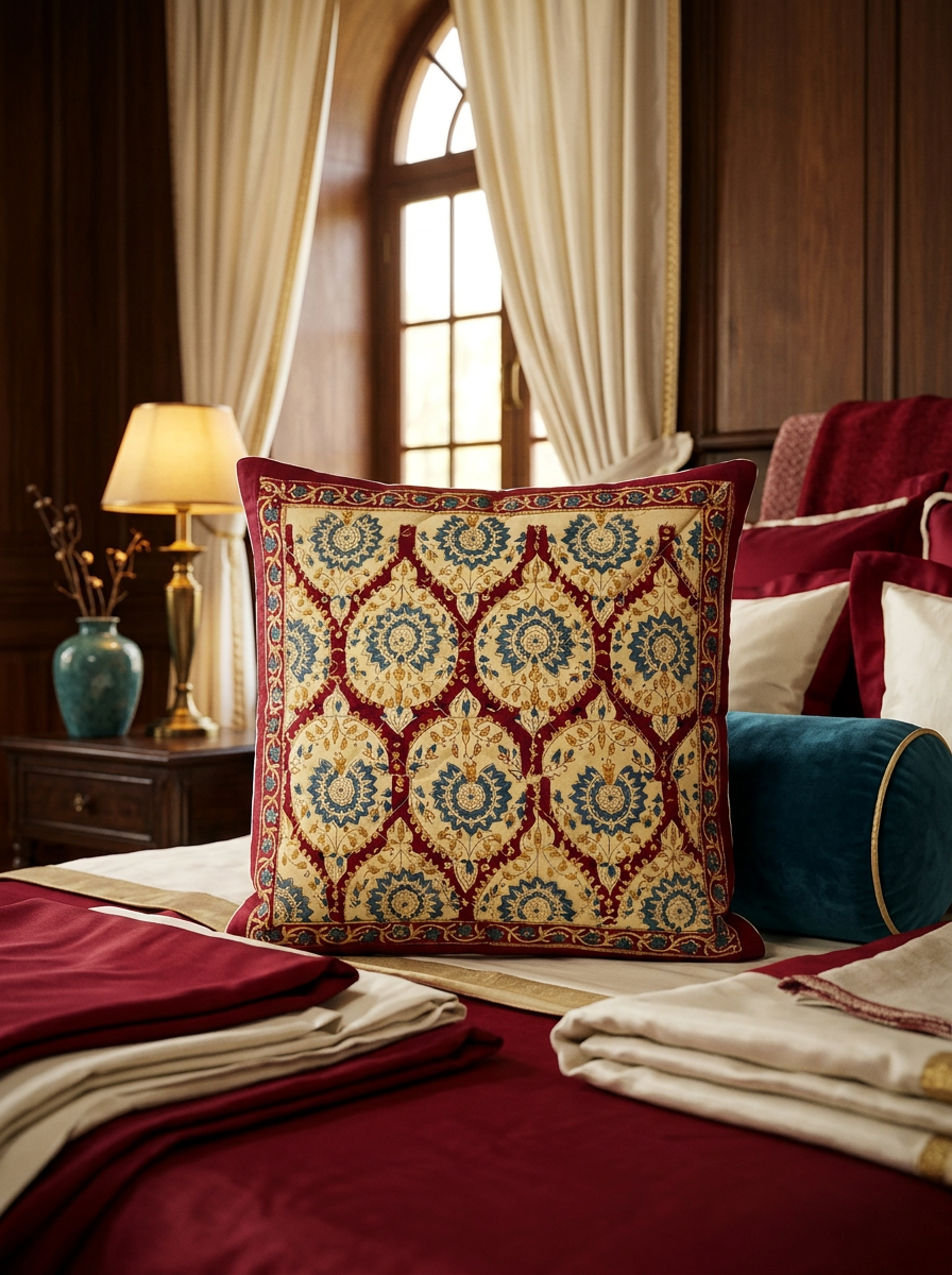Quilted Cushion Cover - Set Of 2
