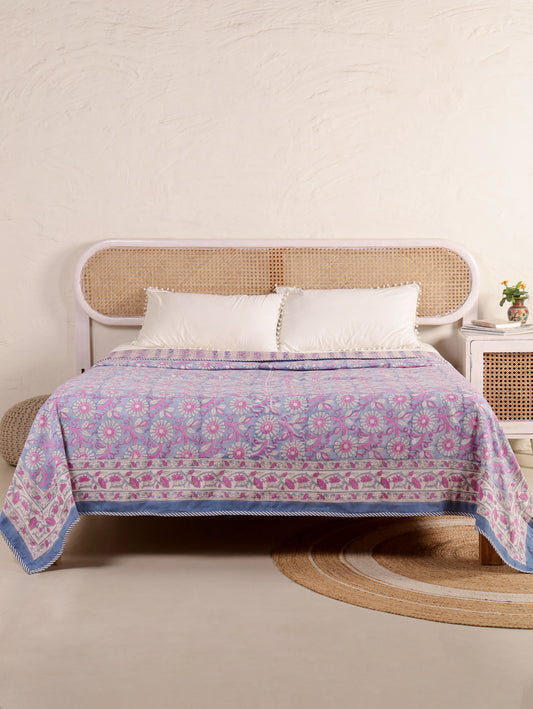 Premium Cotton Hand Block Print Reversible Dohar