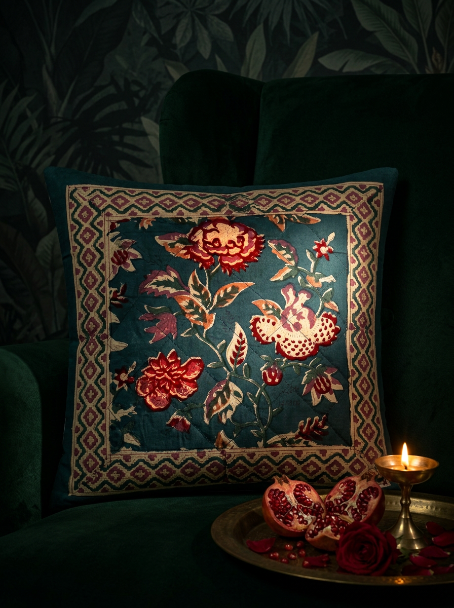 Quilted Cushion Cover - Set Of 2
