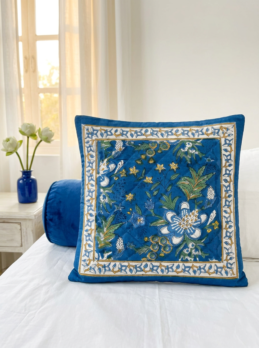 Quilted Cushion Cover - Set Of 2