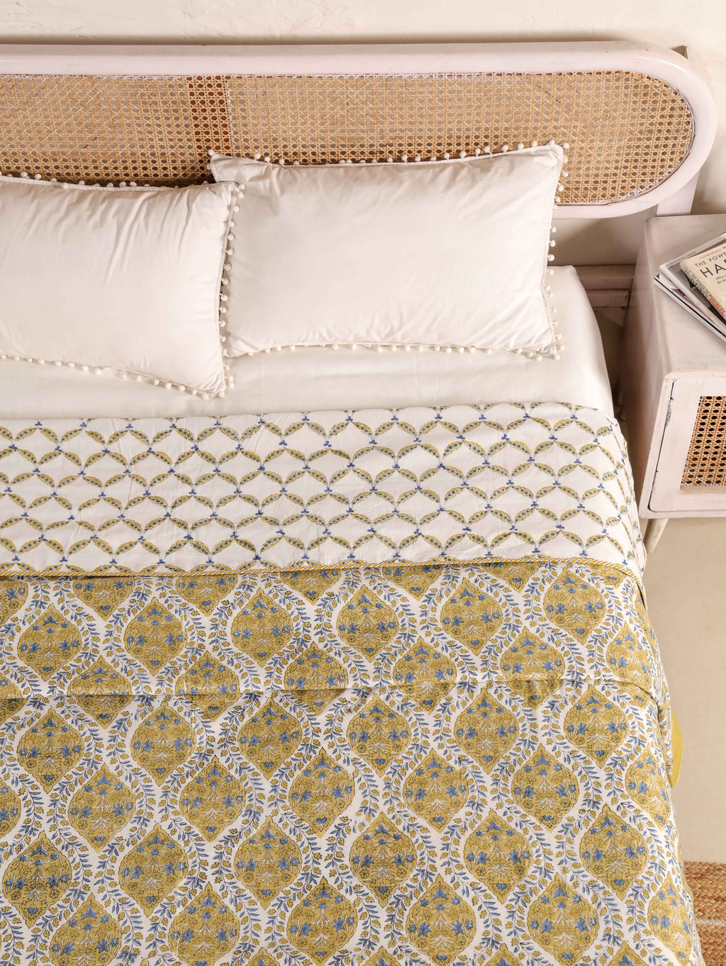 Premium Cotton Hand Block Print Reversible Dohar