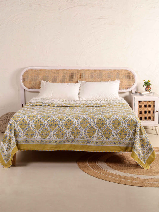 Premium Cotton Hand Block Print Reversible Dohar