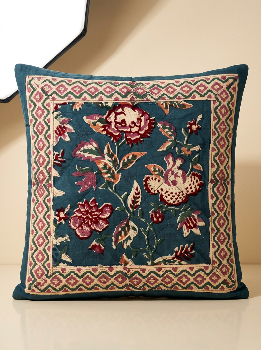 Quilted Cushion Cover - Set Of 2