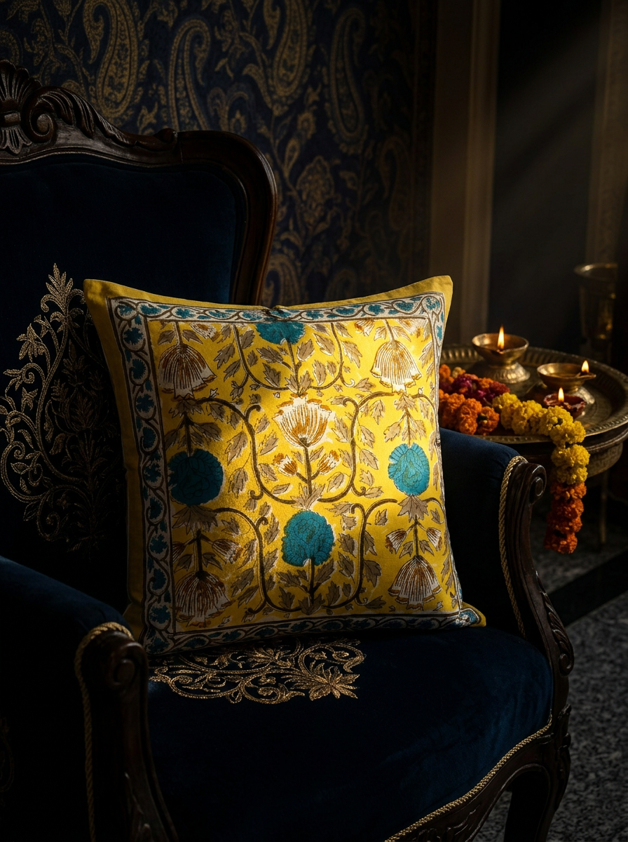 Quilted Cushion Cover - Set Of 2