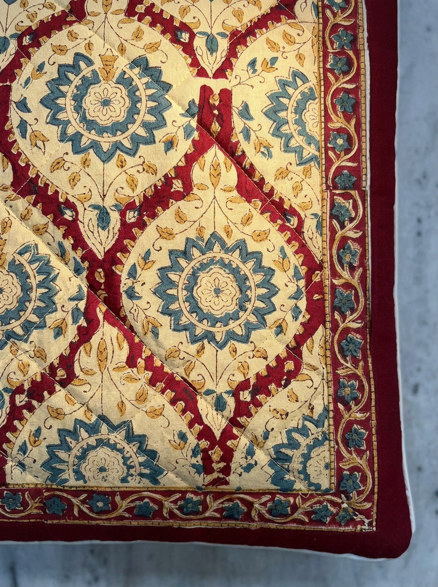 Quilted Cushion Cover - Set Of 2