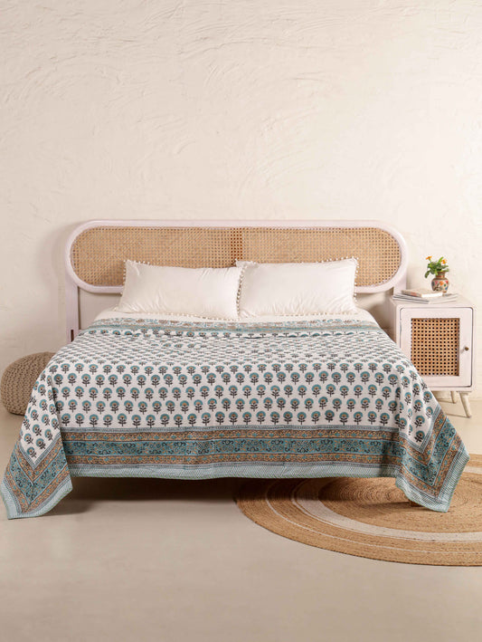 Premium Cotton Hand Block Print Reversible Dohar