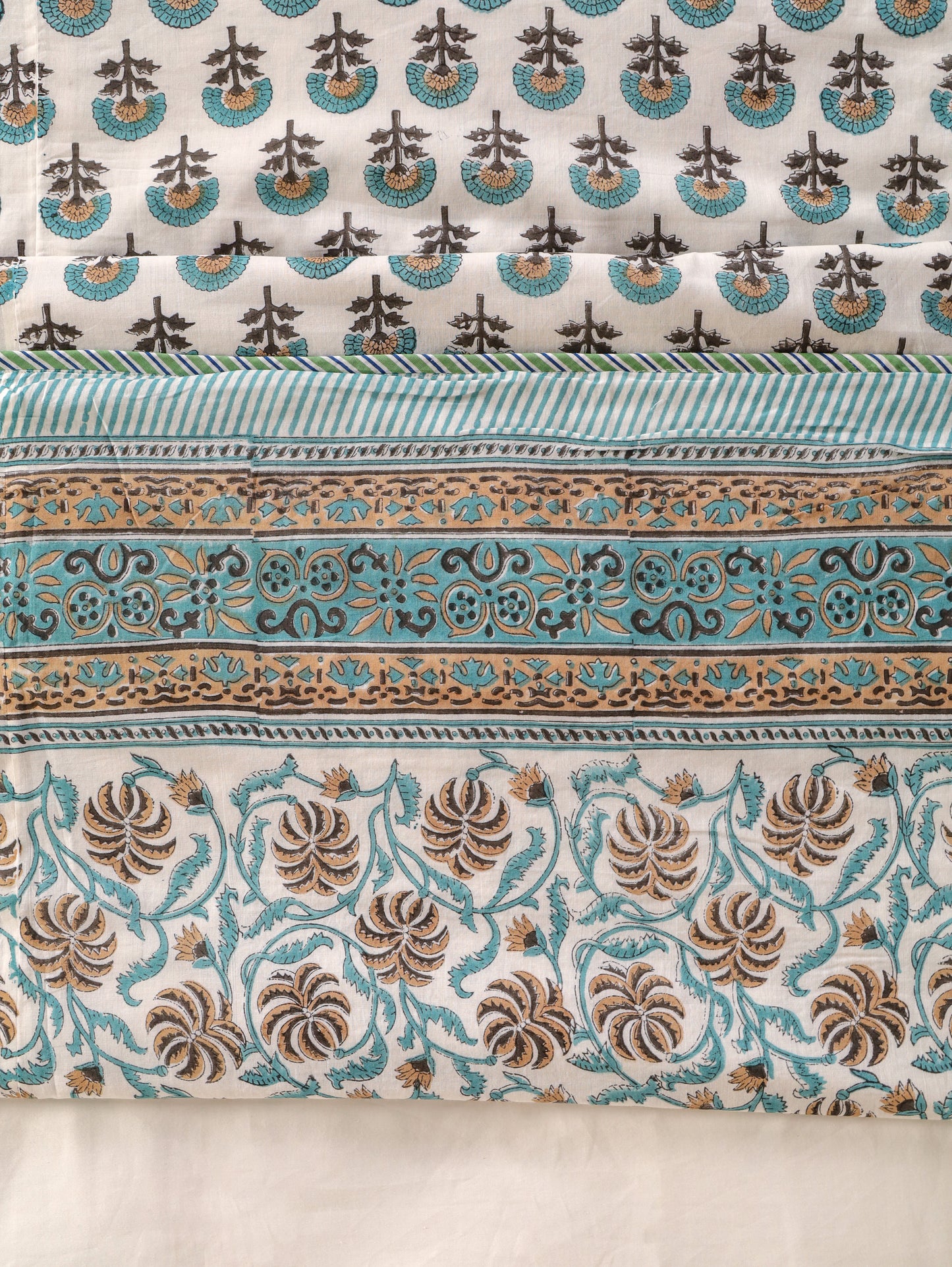 Premium Cotton Hand Block Print Reversible Dohar