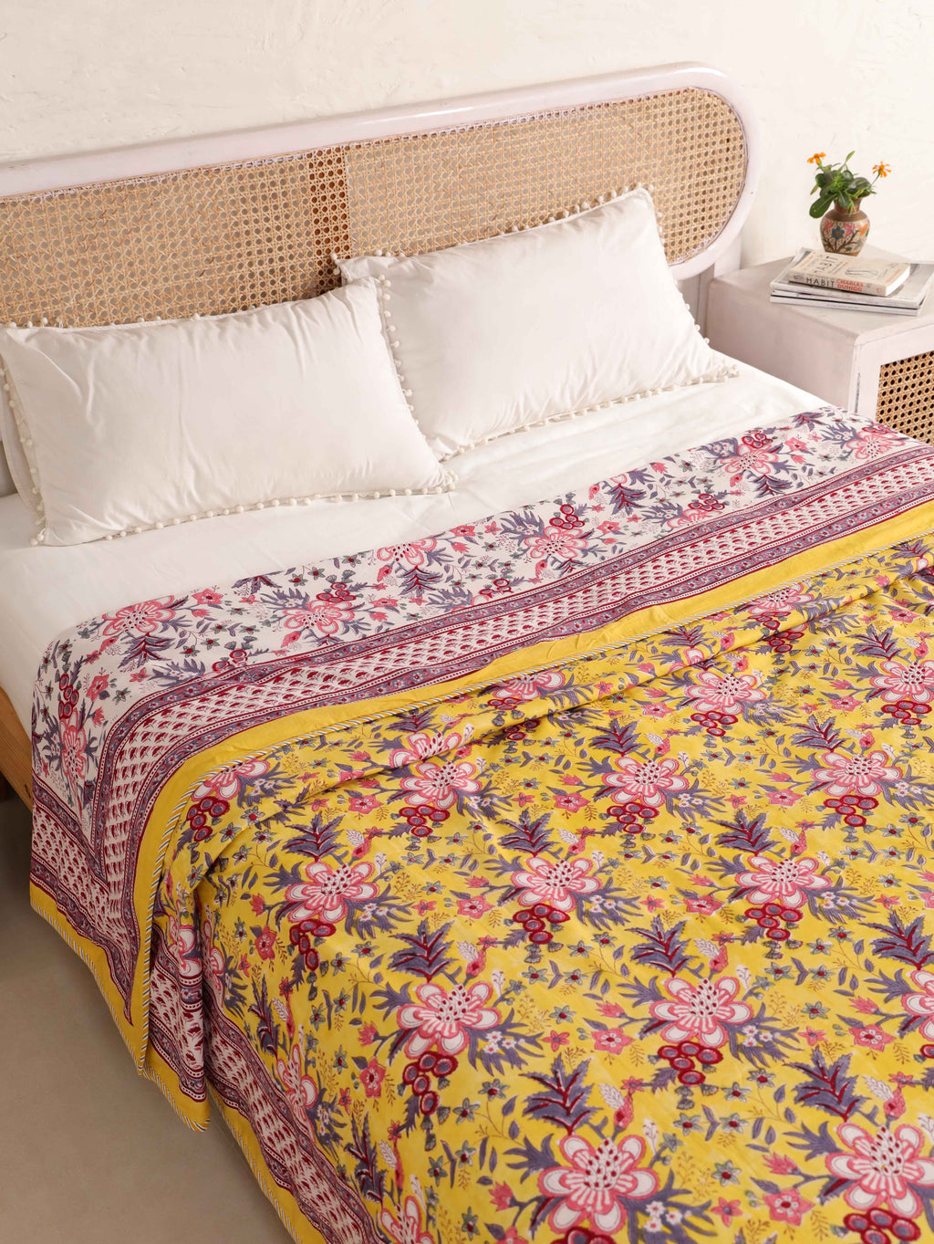 Premium Cotton Hand Block Print Reversible Dohar