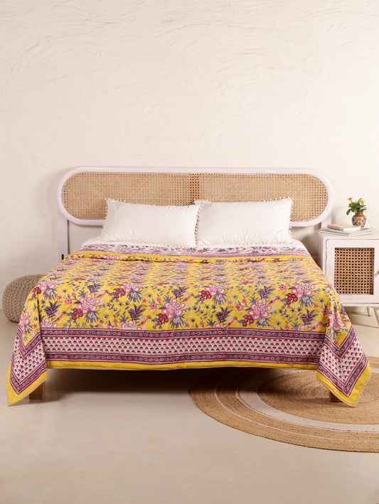 Premium Cotton Hand Block Print Reversible Dohar