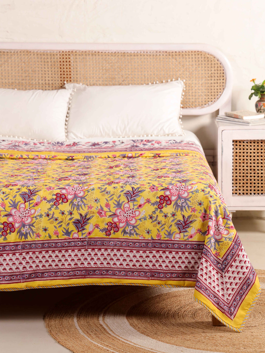 Premium Cotton Hand Block Print Reversible Dohar