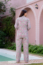 Timeless elegance Block Print Co-ord Set