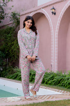 Timeless elegance Block Print Co-ord Set