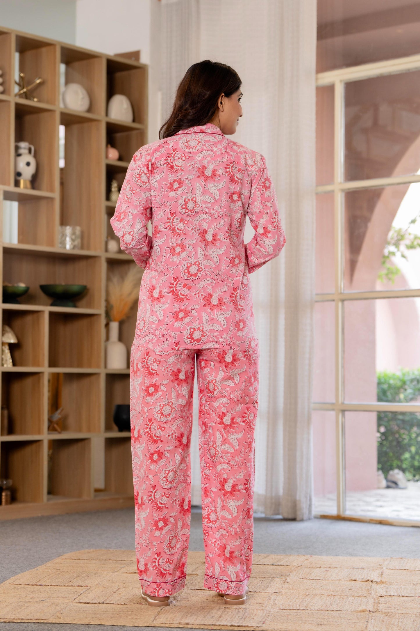 Timeless elegance Block Print Co-ord Set