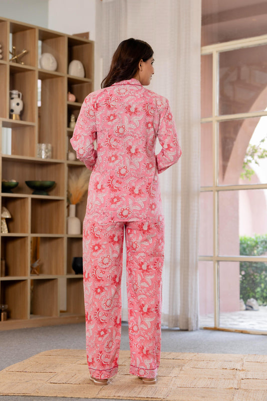 Timeless elegance Block Print Co-ord Set