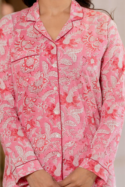 Timeless elegance Block Print Co-ord Set