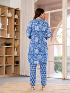Timeless elegance Block Print Co-ord Set