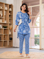 Timeless elegance Block Print Co-ord Set