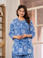 Timeless elegance Block Print Co-ord Set