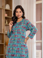 Timeless elegance Block Print Co-ord Set