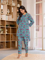 Timeless elegance Block Print Co-ord Set