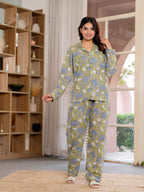 Timeless elegance Block Print Co-ord Set