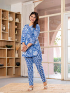 Timeless elegance Block Print Co-ord Set