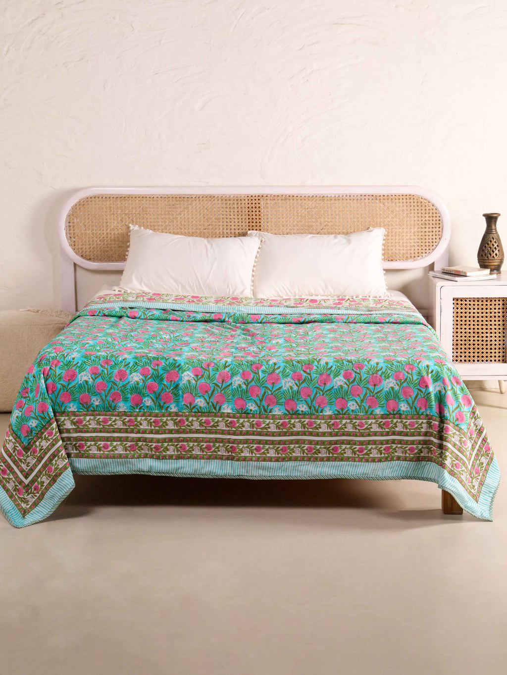 Premium Cotton Hand Block Print Reversible Dohar