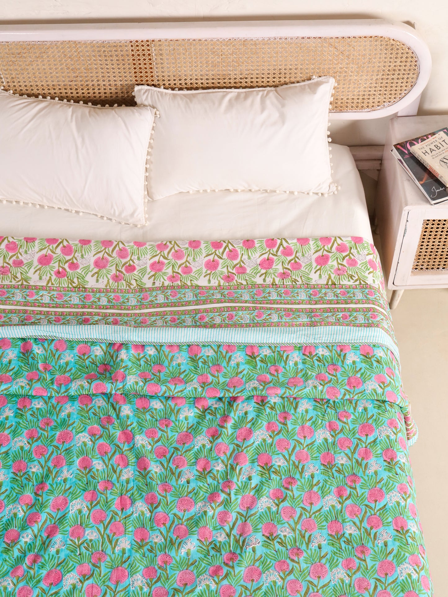 Premium Cotton Hand Block Print Reversible Dohar