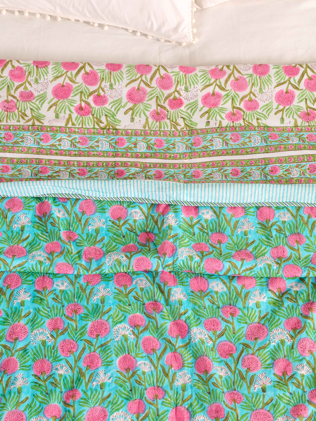 Premium Cotton Hand Block Print Reversible Dohar