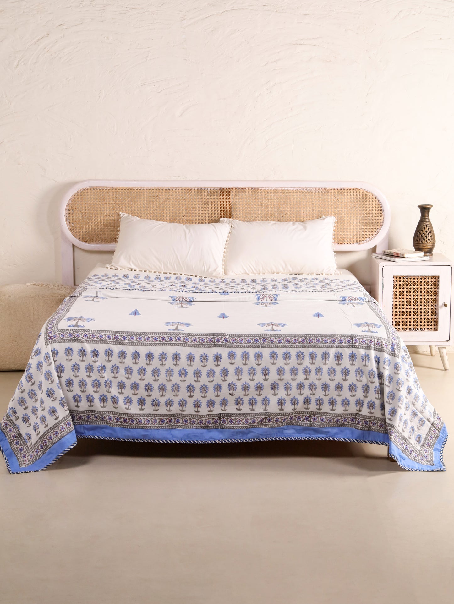 Premium Cotton Hand Block Print Reversible Dohar