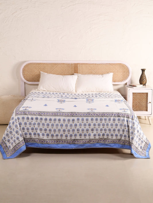 Premium Cotton Hand Block Print Reversible Dohar