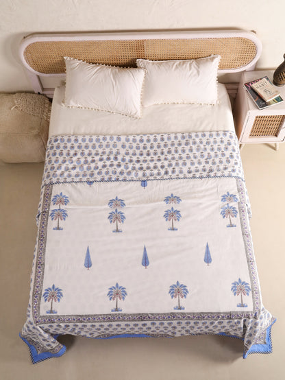 Premium Cotton Hand Block Print Reversible Dohar