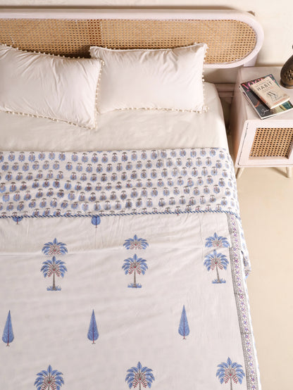 Premium Cotton Hand Block Print Reversible Dohar