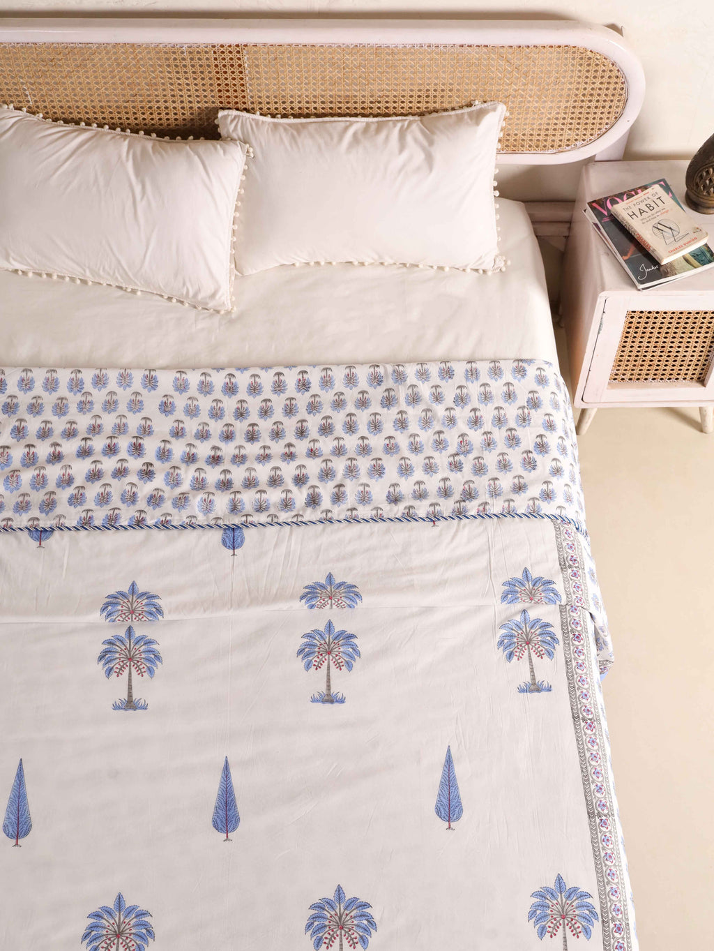 Premium Cotton Hand Block Print Reversible Dohar