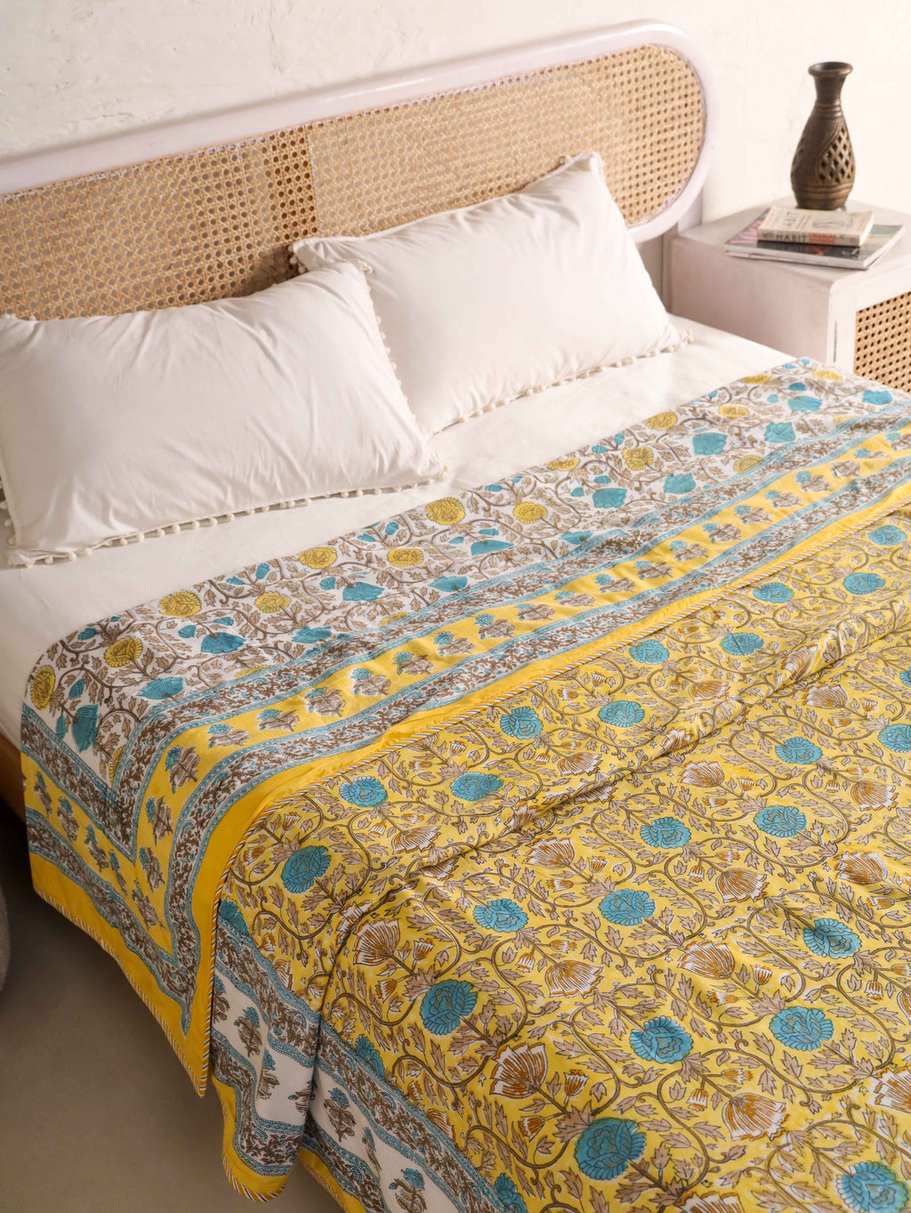 Premium Cotton Hand Block Print Reversible Dohar