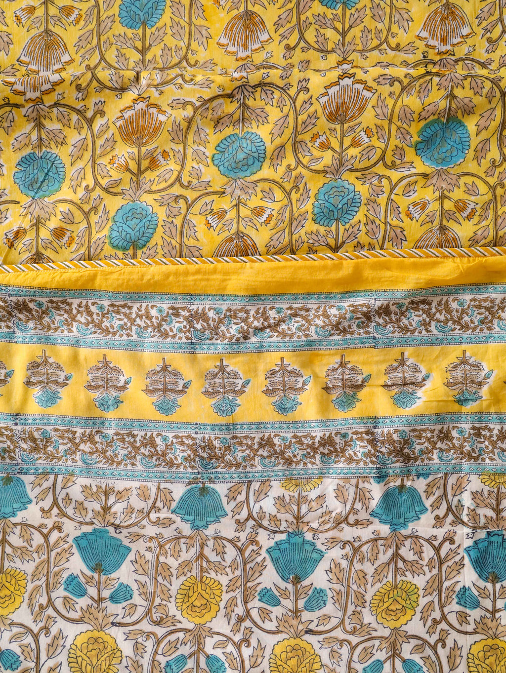 Premium Cotton Hand Block Print Reversible Dohar