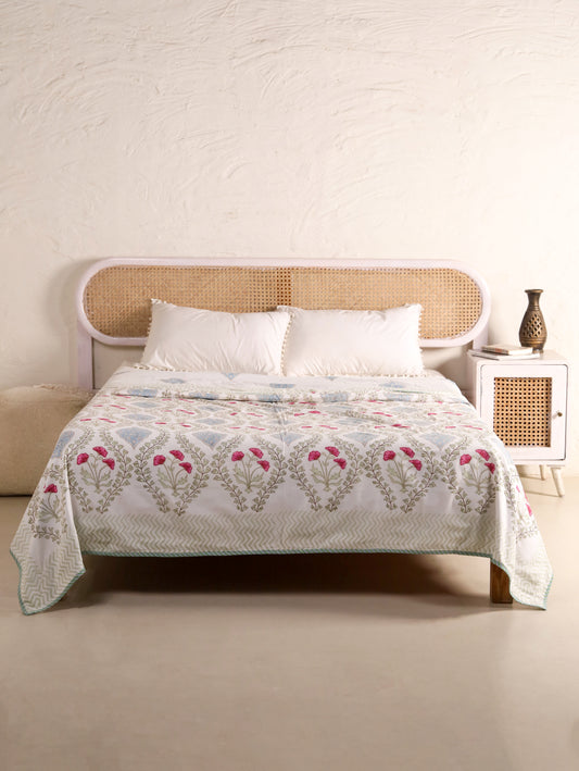 Premium Cotton Hand Block Print Reversible Dohar