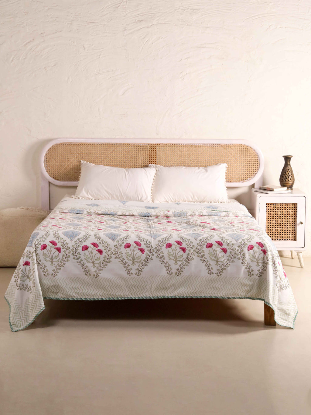 Premium Cotton Hand Block Print Reversible Dohar