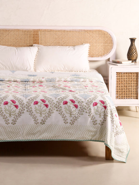 Premium Cotton Hand Block Print Reversible Dohar