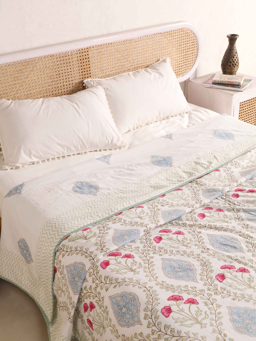 Premium Cotton Hand Block Print Reversible Dohar