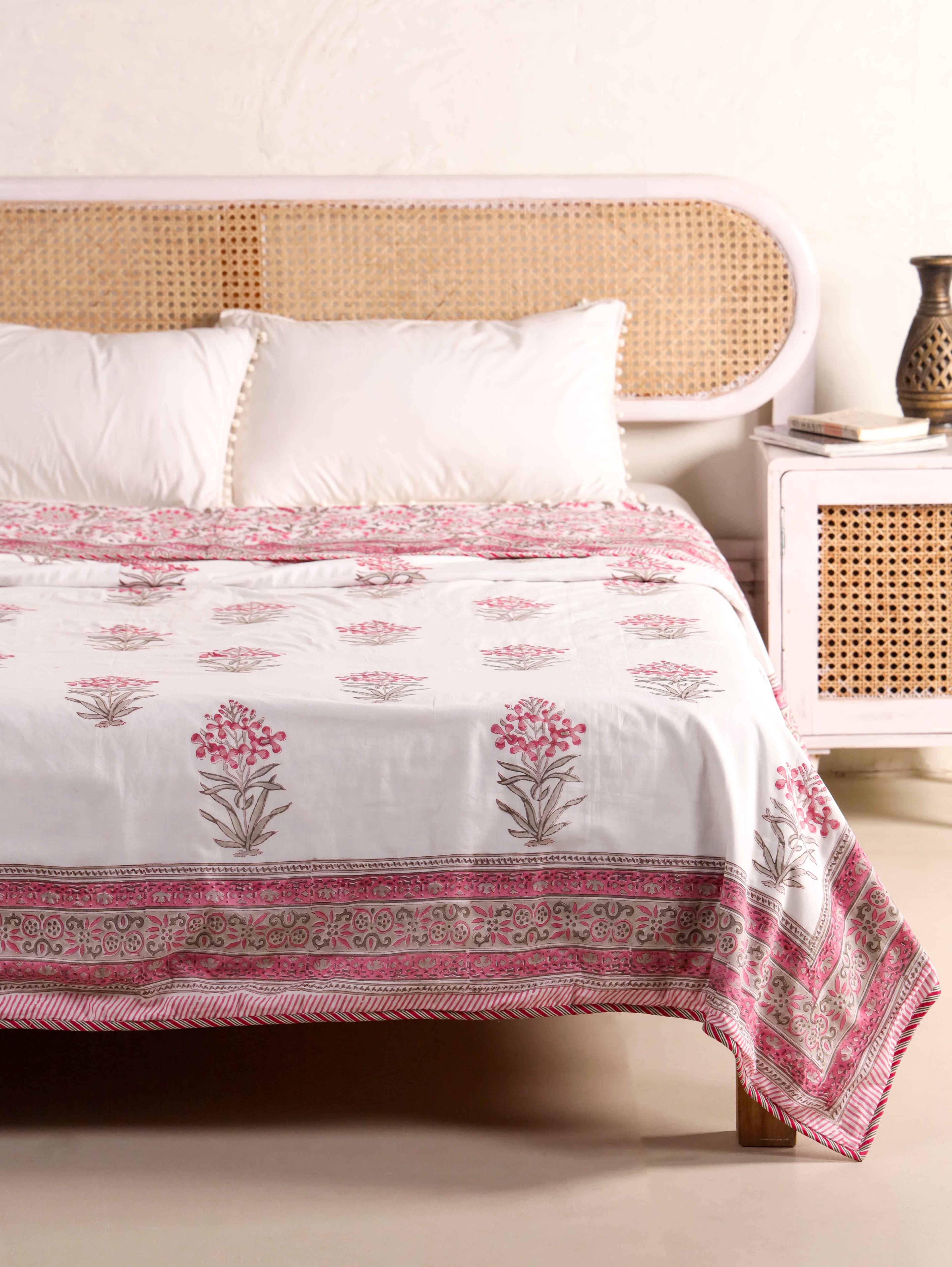 Premium Cotton Hand Block Print Reversible Dohar