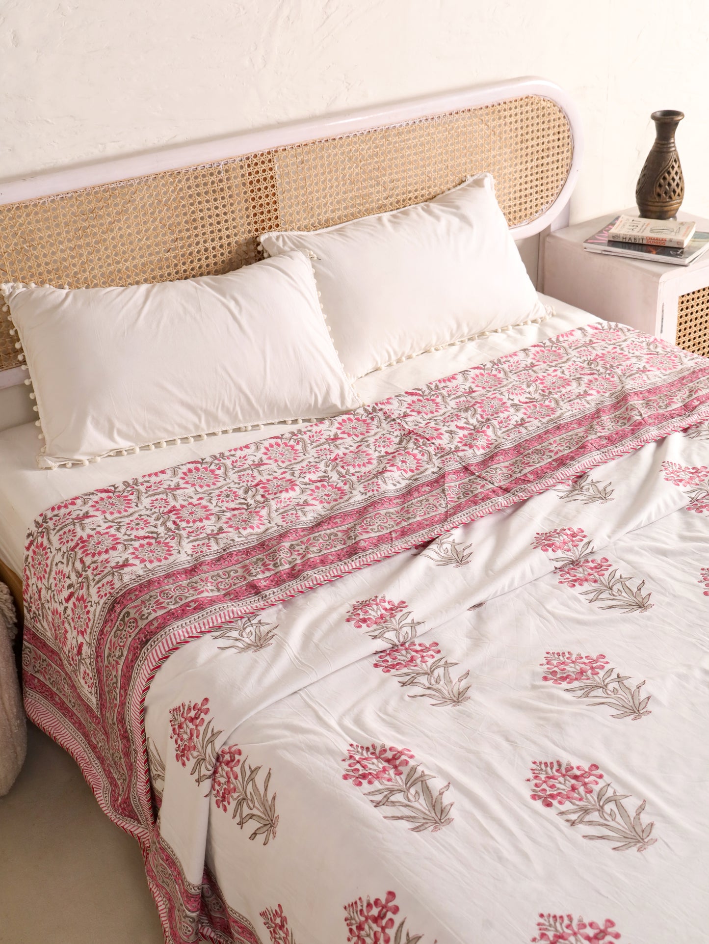 Premium Cotton Hand Block Print Reversible Dohar