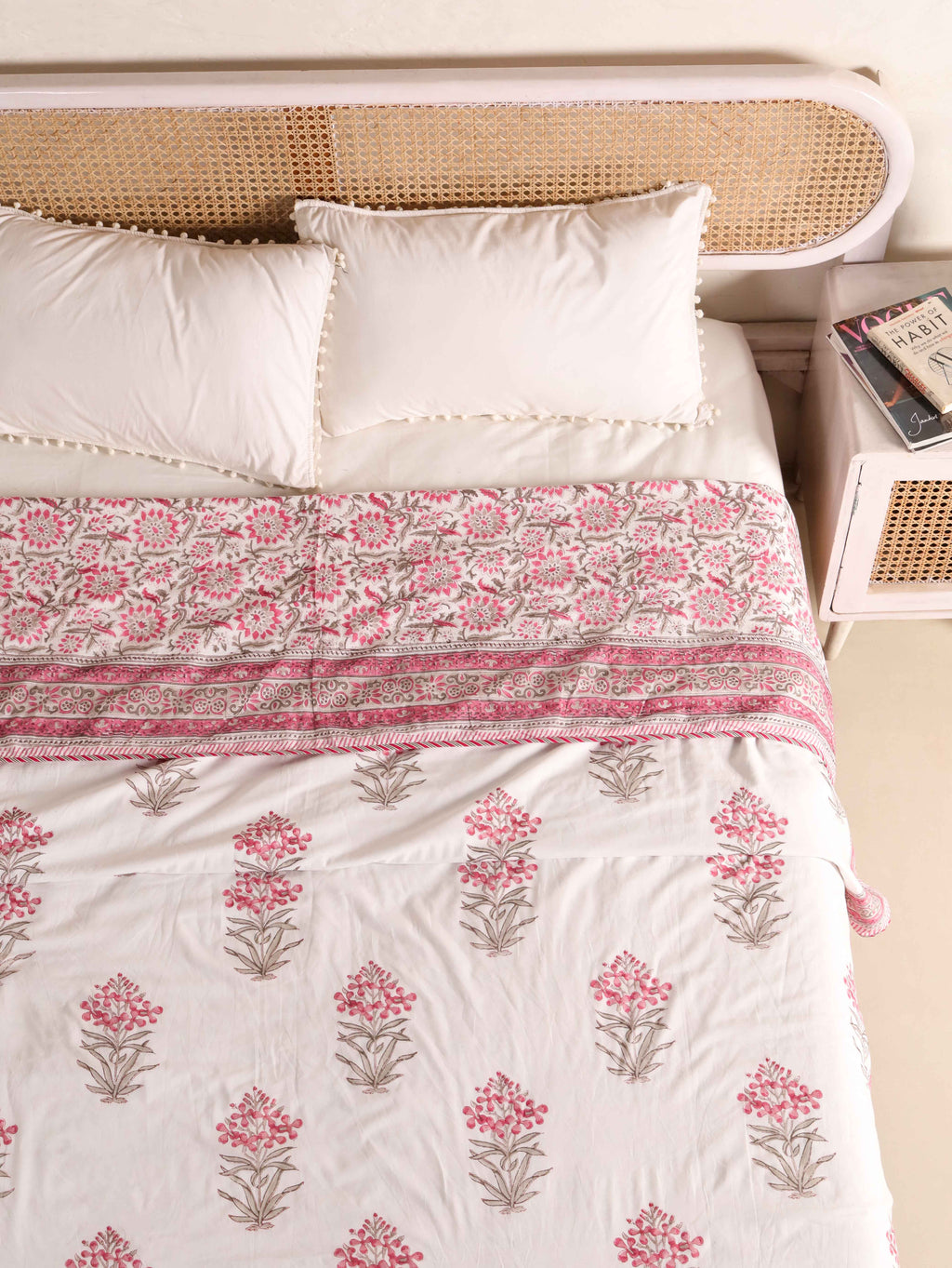 Premium Cotton Hand Block Print Reversible Dohar