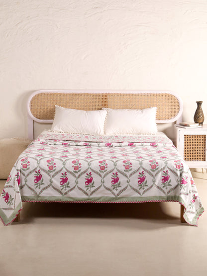 Premium Cotton Hand Block Print Reversible Dohar